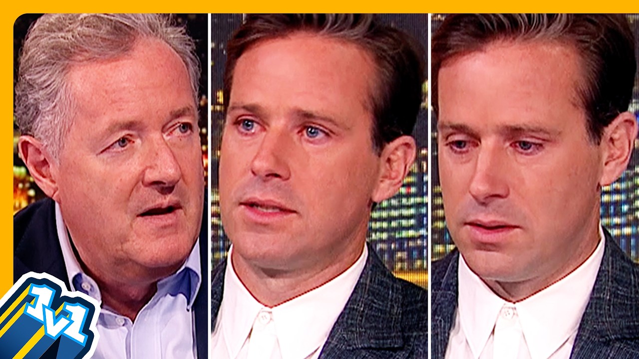 Armie Hammer repeatedly insists he's not a cannibal in bombshell interview with Piers Morgan