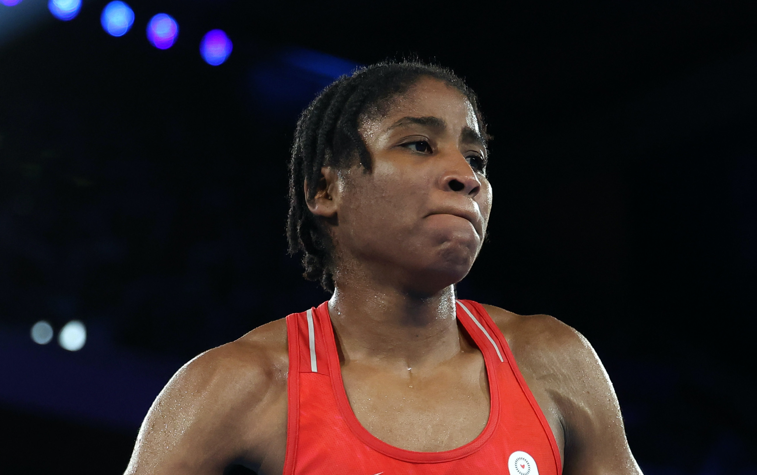 Lesbian refugee boxer Cindy Ngamba shares emotional statement after making Olympics history