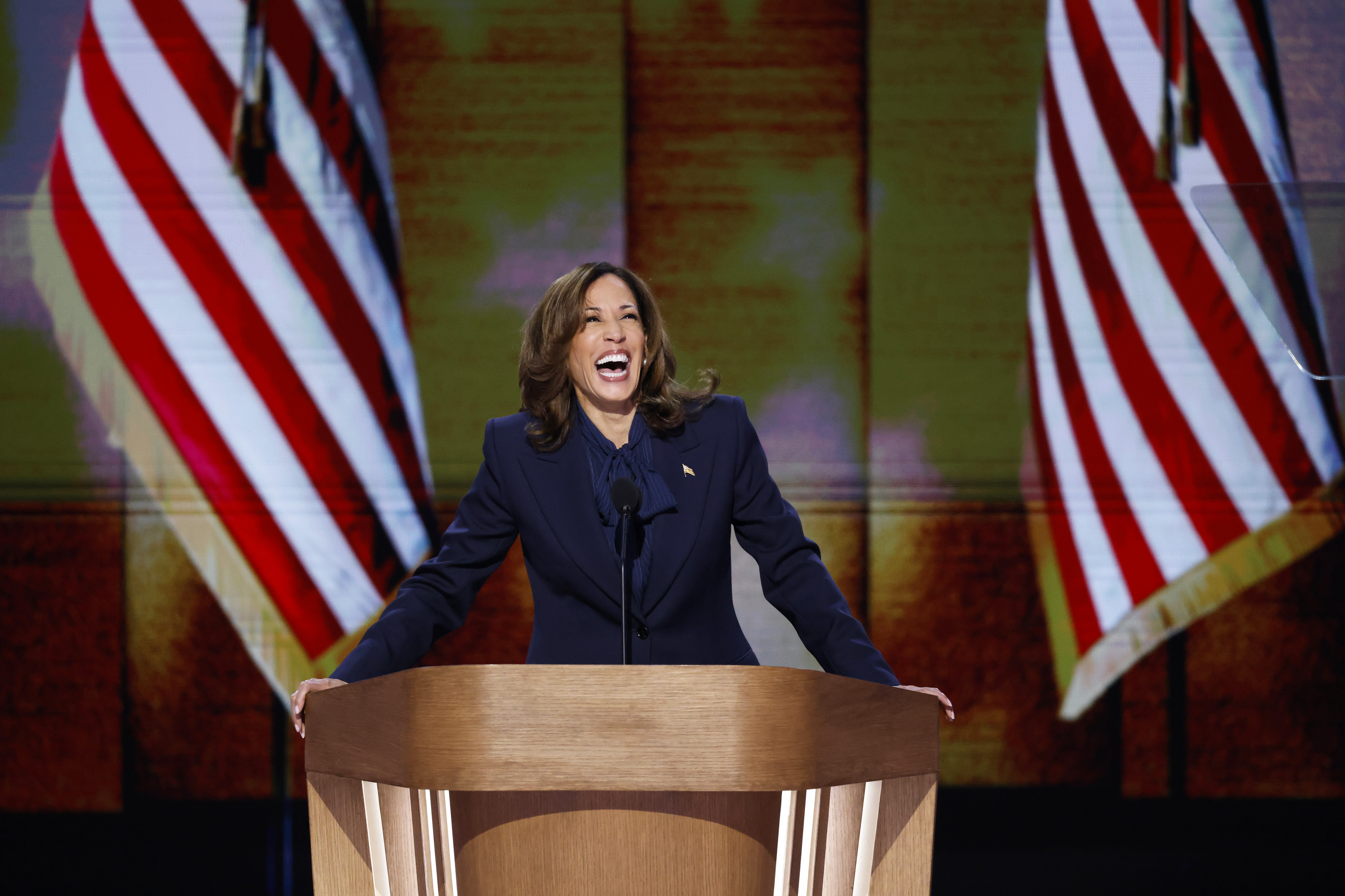 Kamala Harris formally accepts Democratic nomination, urging voters to choose 'freedom and fairness'