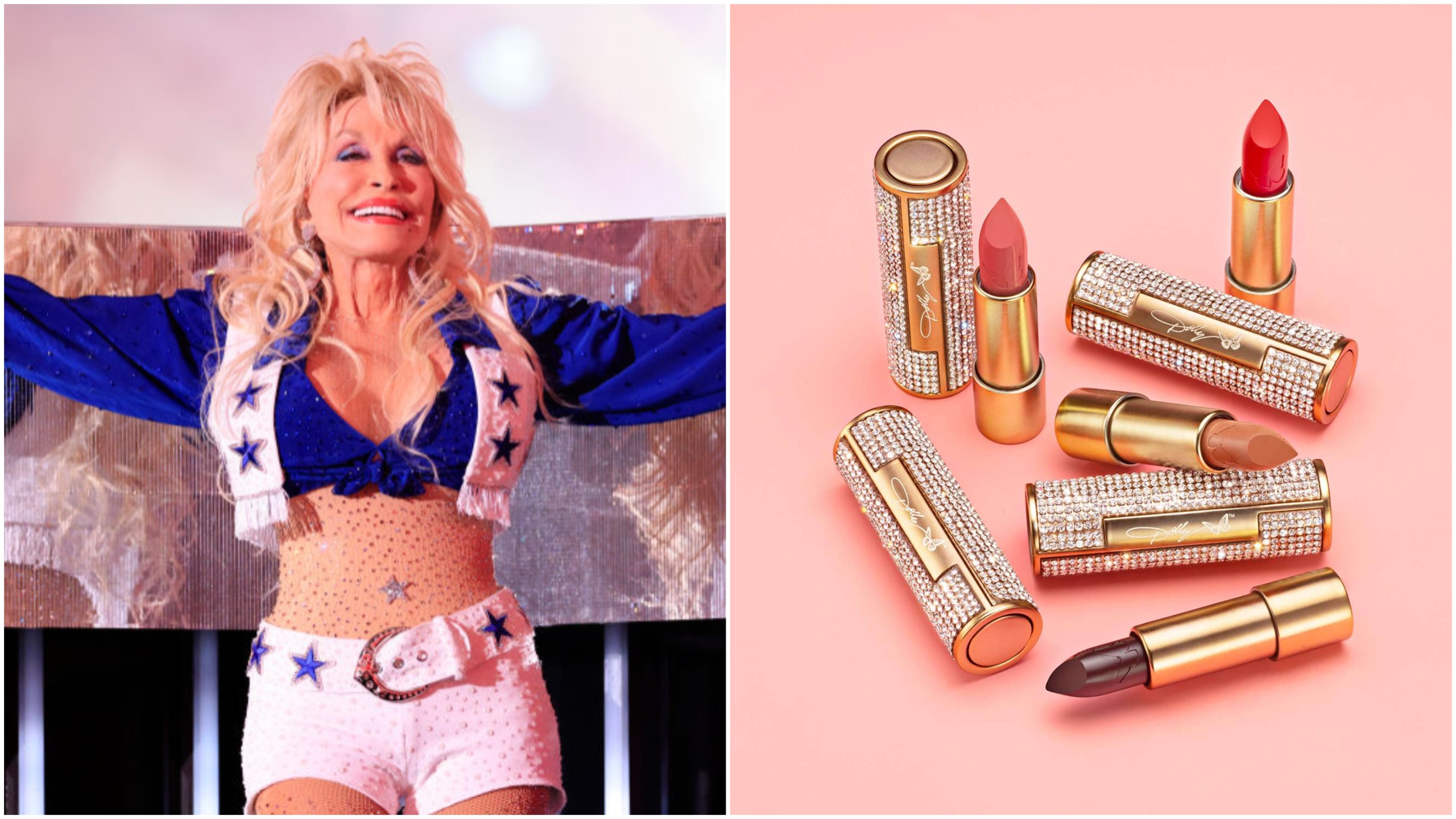 Dolly Parton is launching a rhinestone-studded beauty line – and the gays are already obsessed