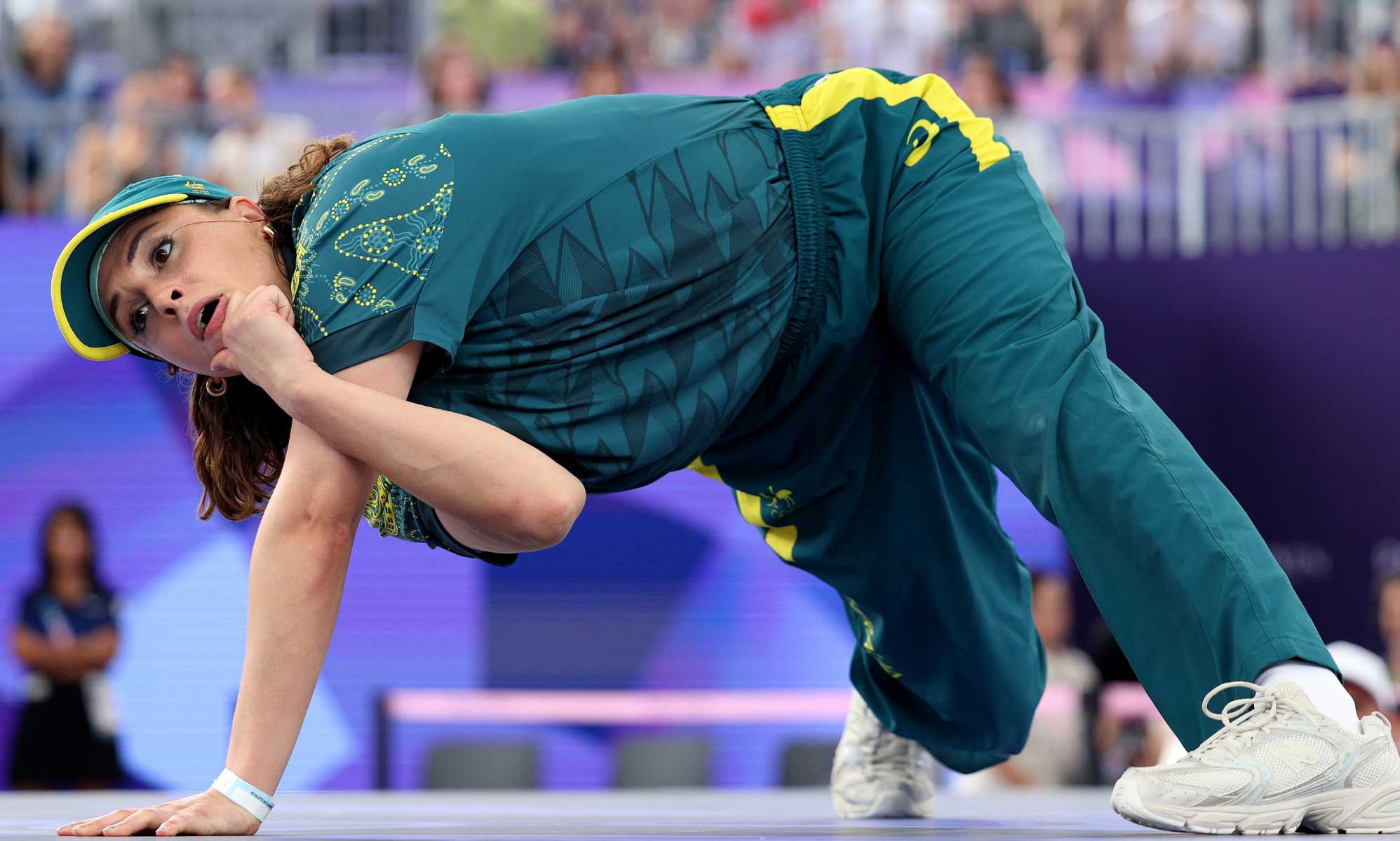 Viral Australian Olympic breakdancer Raygun responds to 'devastating' online hate