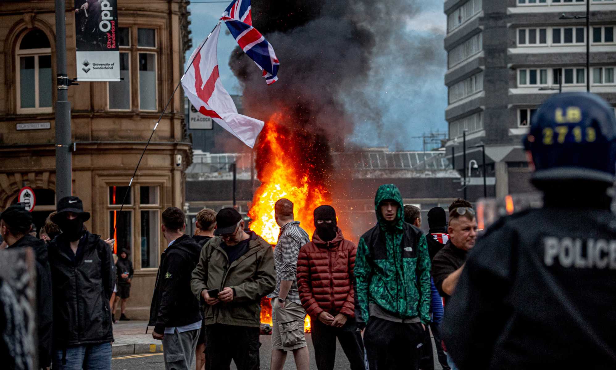 UK riots: 'I'm a trans Muslim - all marginalised communities must stand against violence'