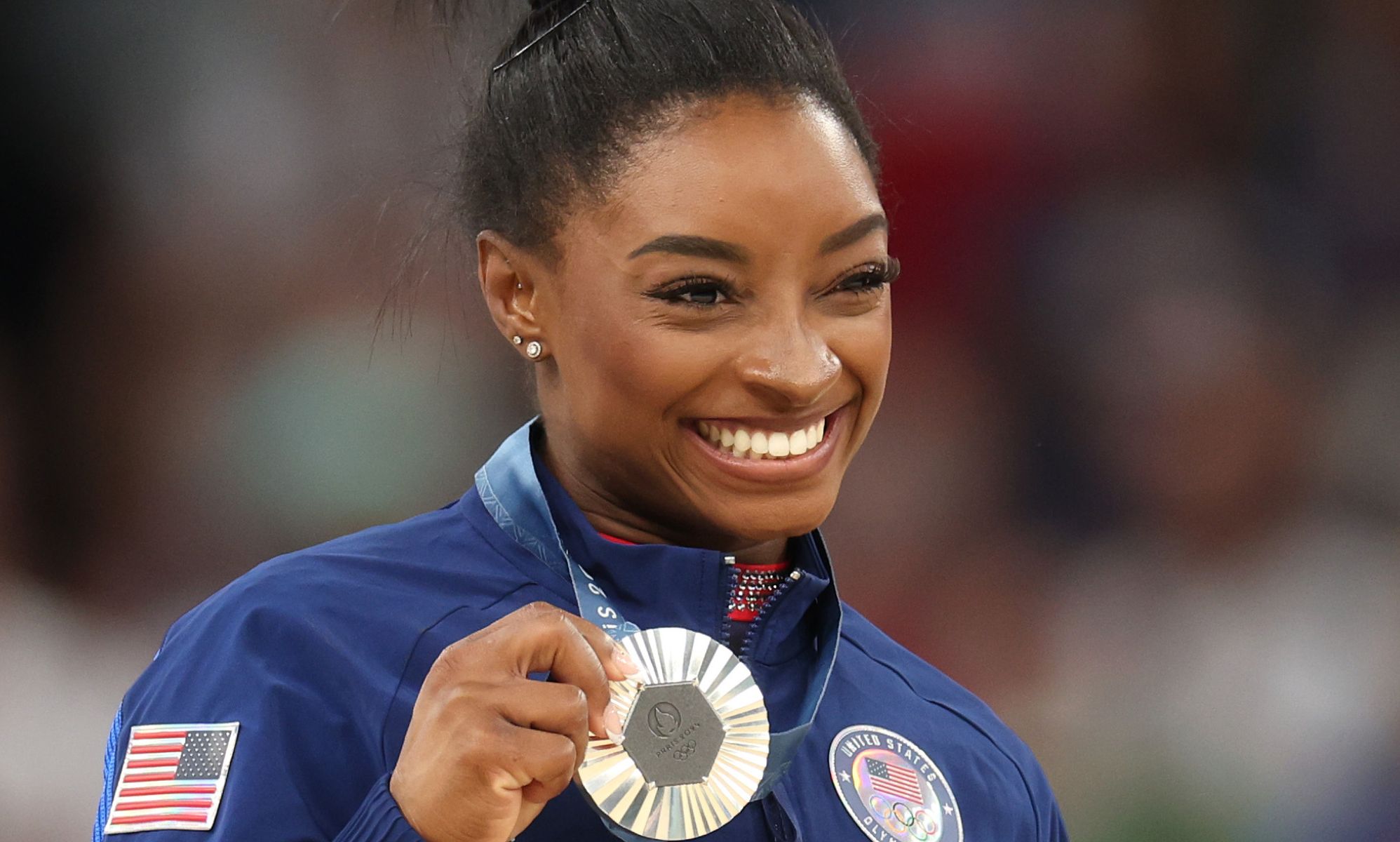 Simone Biles claps back at hair critics at the Paris 2024 Olympics