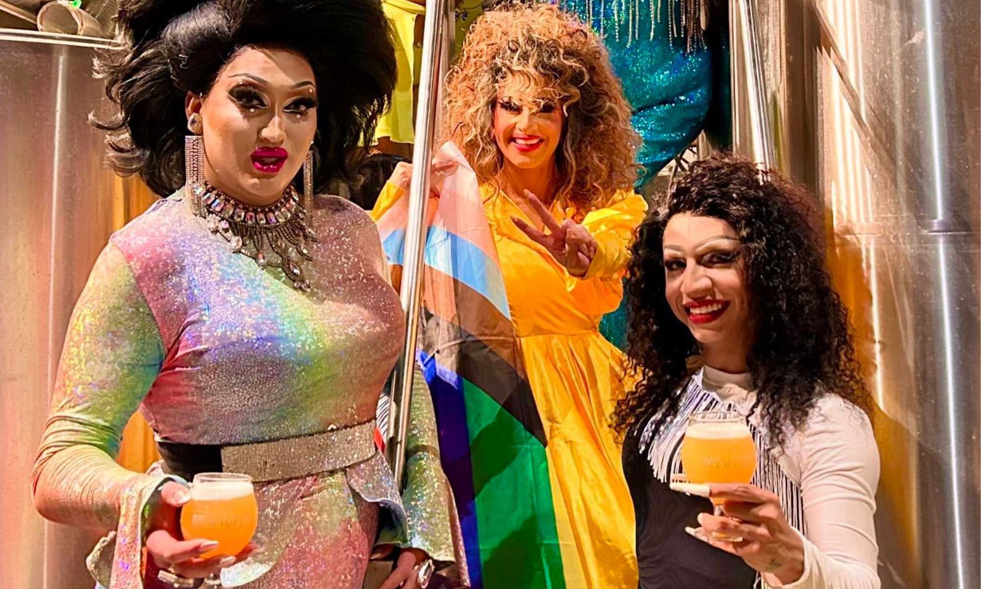 Texas bar responds to anti-drag bomb threat by creating 'Big Gay Beer'