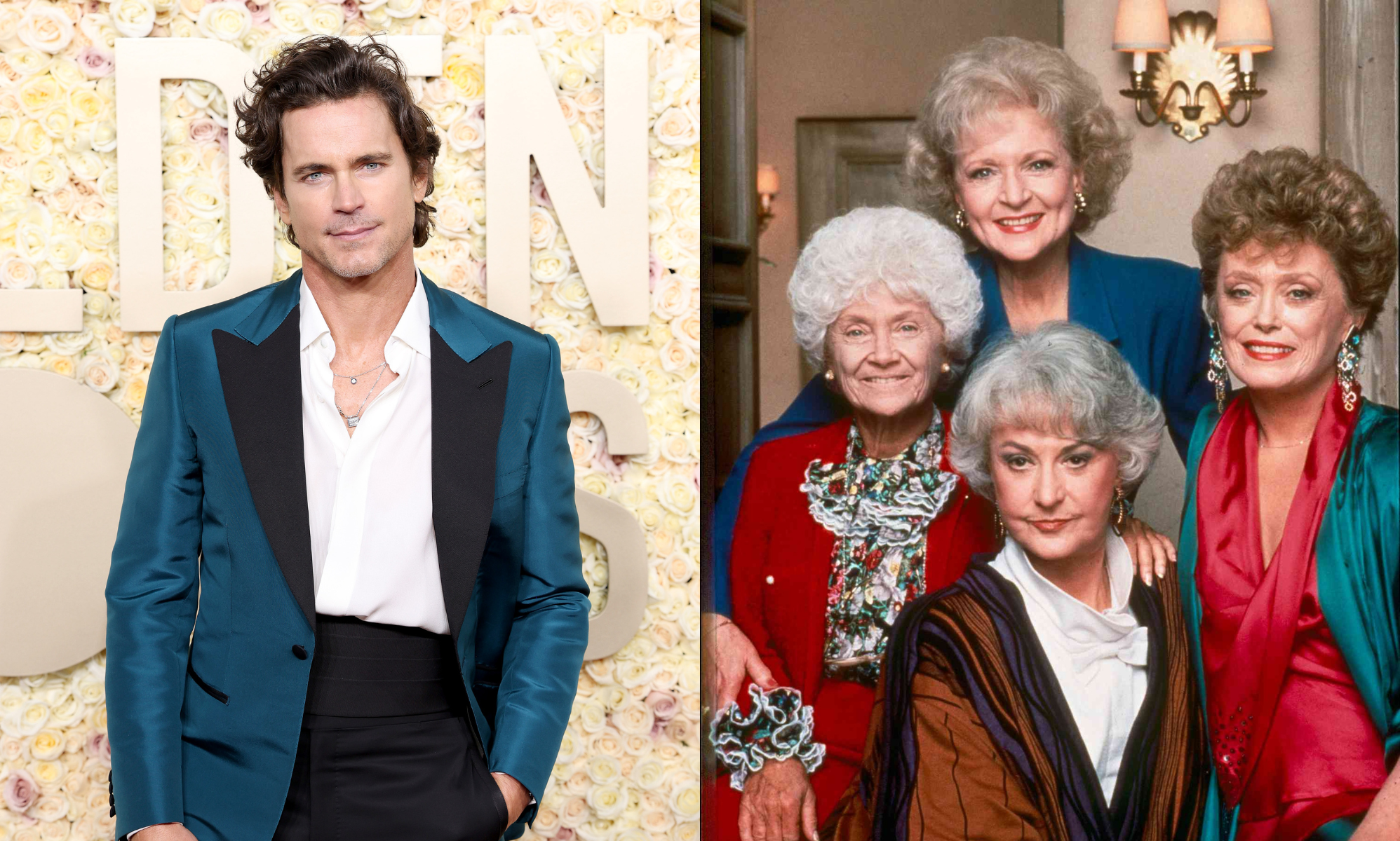 Matt Bomer says new series Mid-Century Modern is a 'nod' to Golden Girls