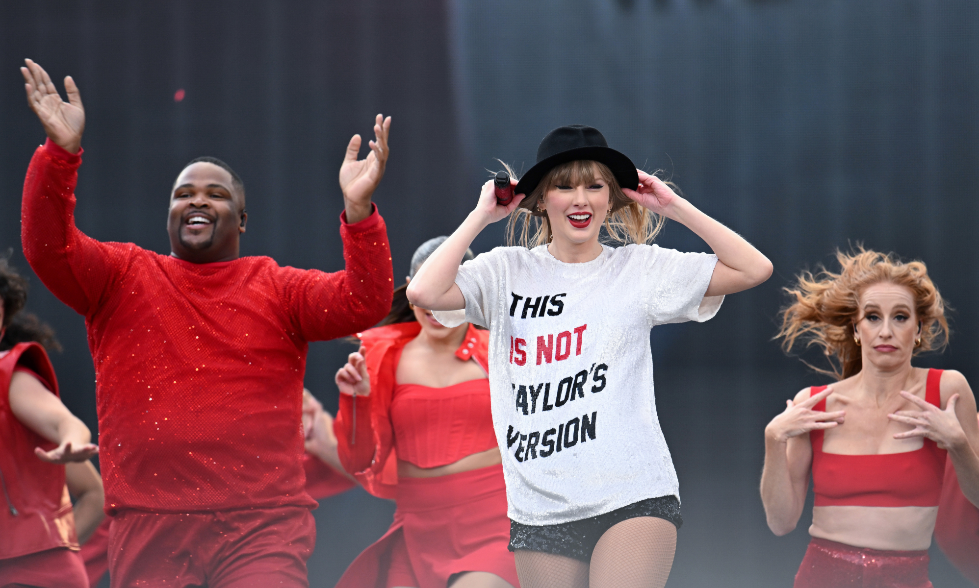 Eras Tour dancer Kameron Saunders stars in Taylor Swift's 'I Can Do It With A Broken Heart' video