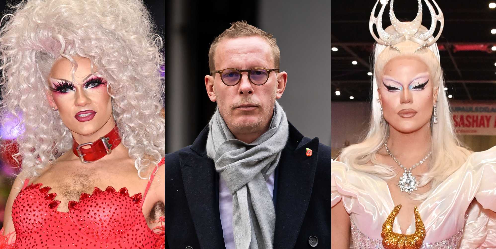 Drag Race's Crystal jokes that Laurence Fox 'loves supporting drag' after libel payout