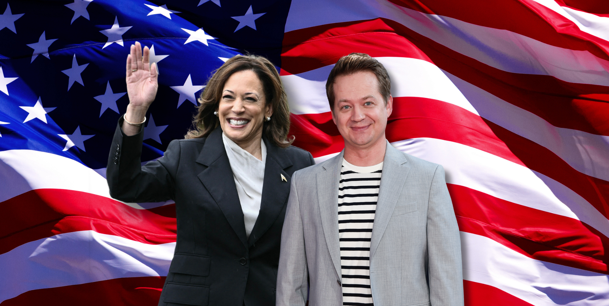 No, Hannah Montana star Jason Earles isn't Kamala Harris' running mate