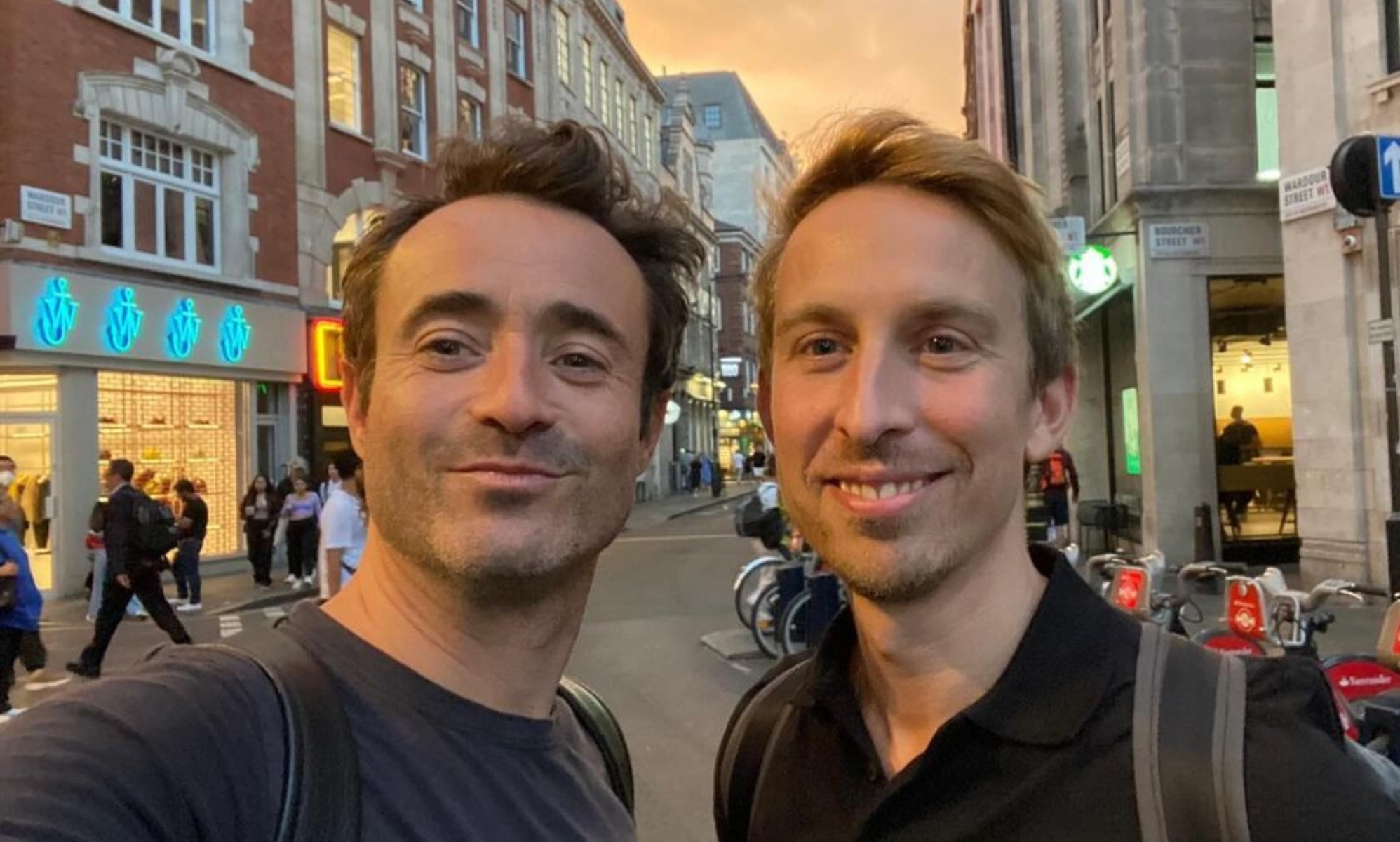 Strictly winner Joe McFadden announces engagement to 'soulmate' Rob Smales