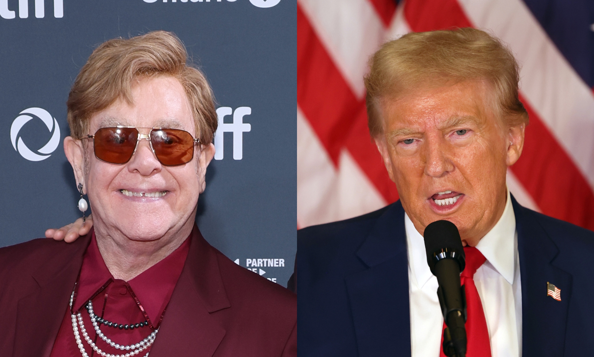 Elton John thanks Donald Trump for ‘his support’: ‘He’s been to my concerts many, many times’