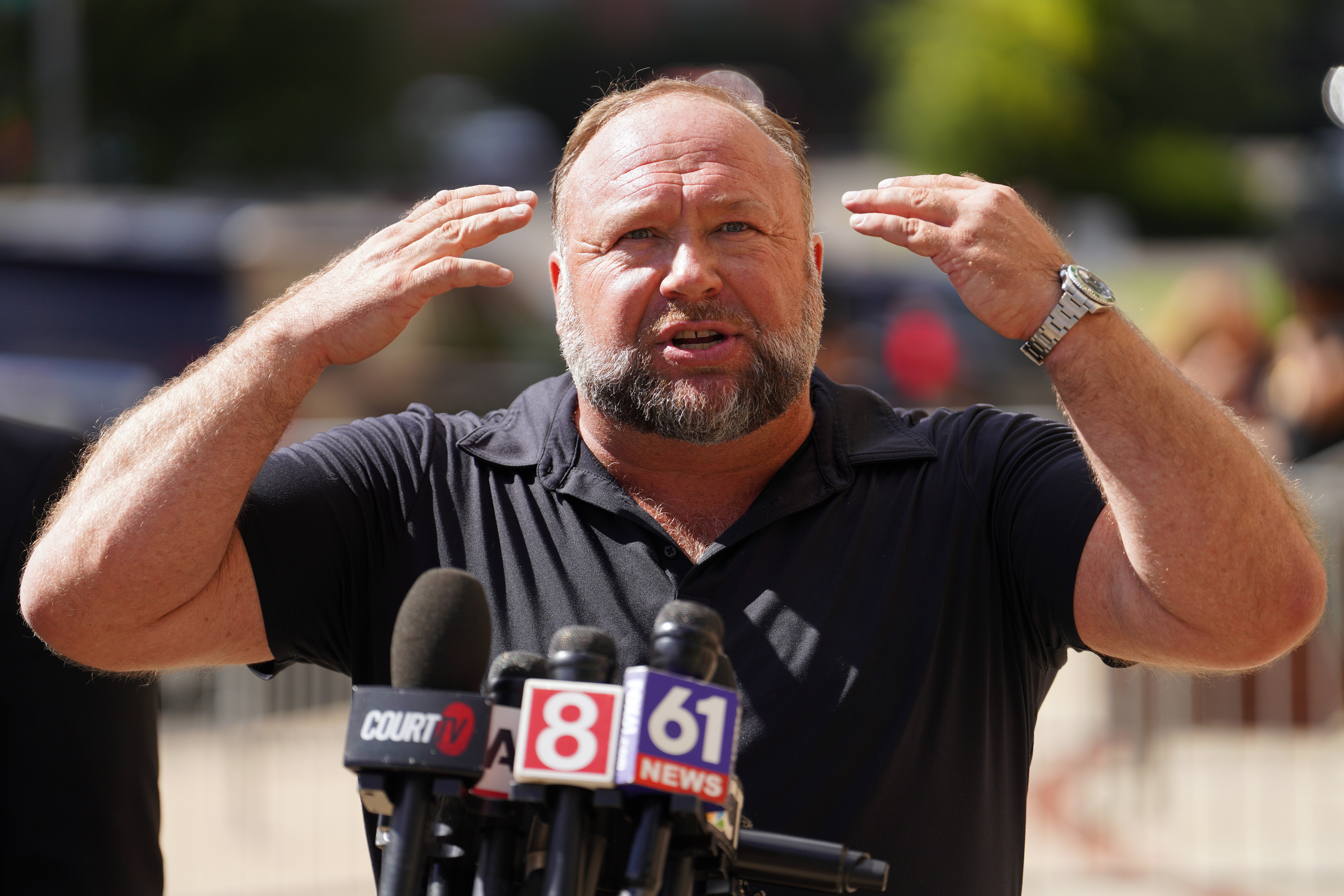 Alex Jones' Infowars to be auctioned off to pay victims of the Sandy Hook defamation case