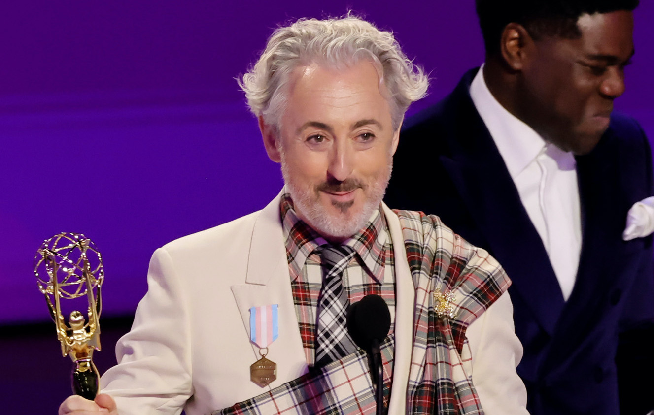 The Traitors host Alan Cumming praised for wearing a trans flag on stage at the Emmys