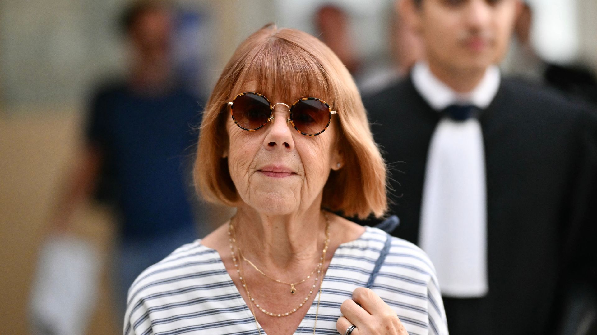 Feminists protest outside French courthouse where 'shocking' mass rape case is being heard