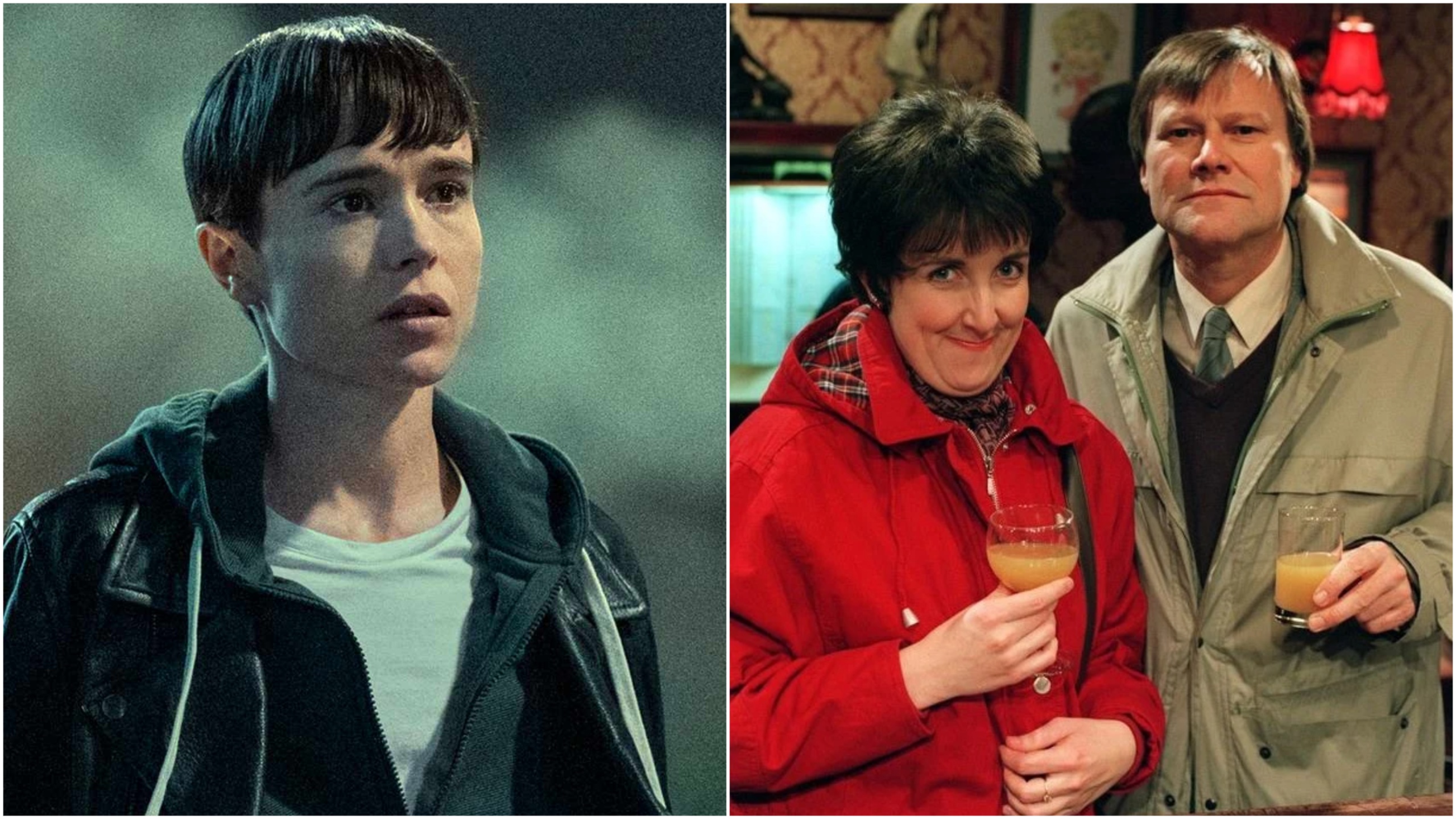 Elliot Page says his earliest memories of trans representation on TV came from Coronation Street