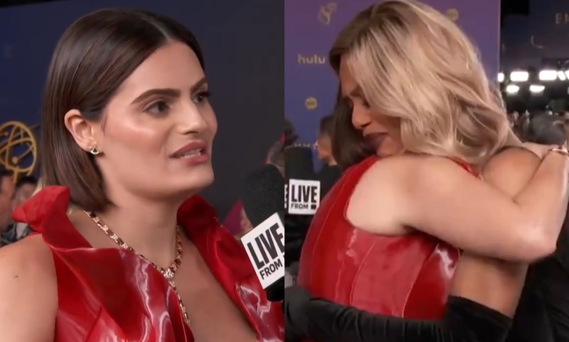 Laverne Cox and Nava Mau share tearful embrace at 2024 Emmys as they celebrate trans visibility