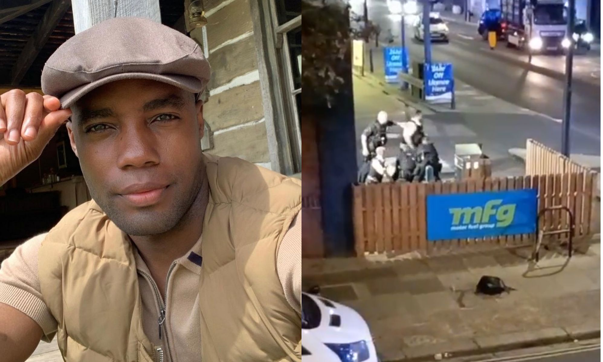 Sex Education star Reece Richards 'pepper-sprayed' by police in London after witnessing car chase