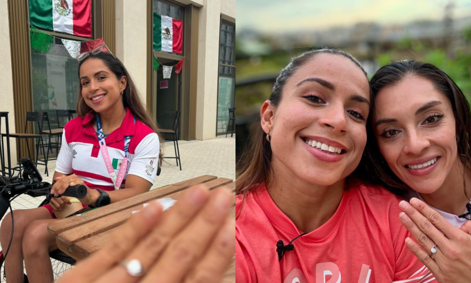 Out gay Paralympic triathlete Brenda Osnaya Alvarez proposes to partner on finish line