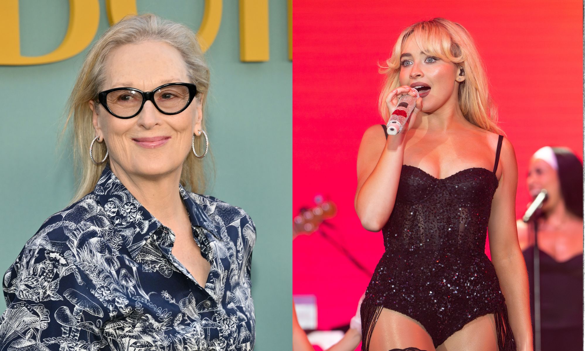 No, Meryl Streep and Sabrina Carpenter aren't related – despite what this viral tweet claims