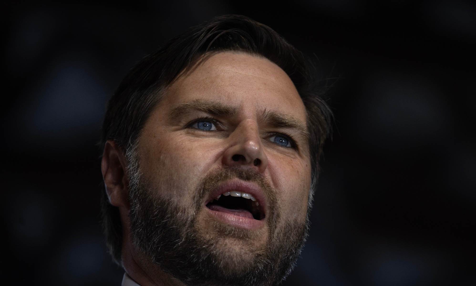 People think JD Vance was wearing 'goth boy' eyeliner during the VP debate, and the memes are elite