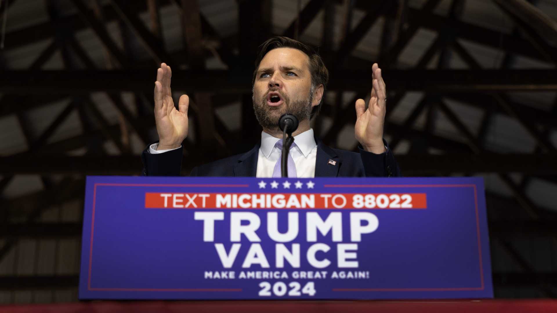 JD Vance mocked for saying he 'wouldn't be surprised if Trump wins the normal gay guy vote'