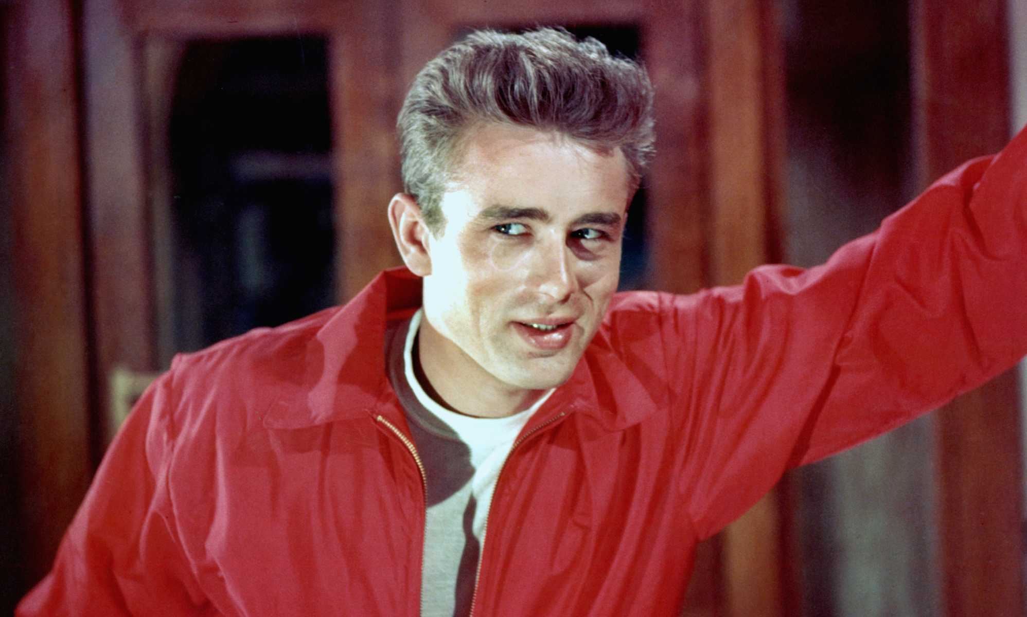 Actor James Dean poses for a Warner Bros publicity shot for his film 