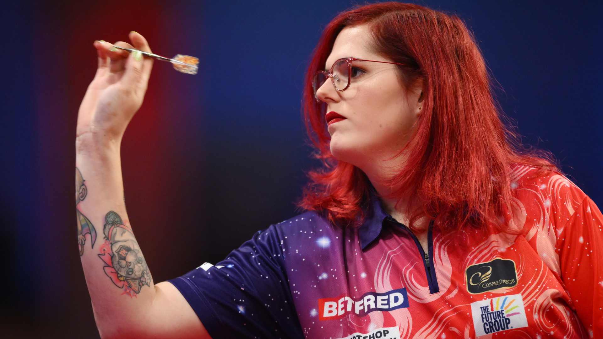Trans darts player, Noa-Lynn van Leuven.