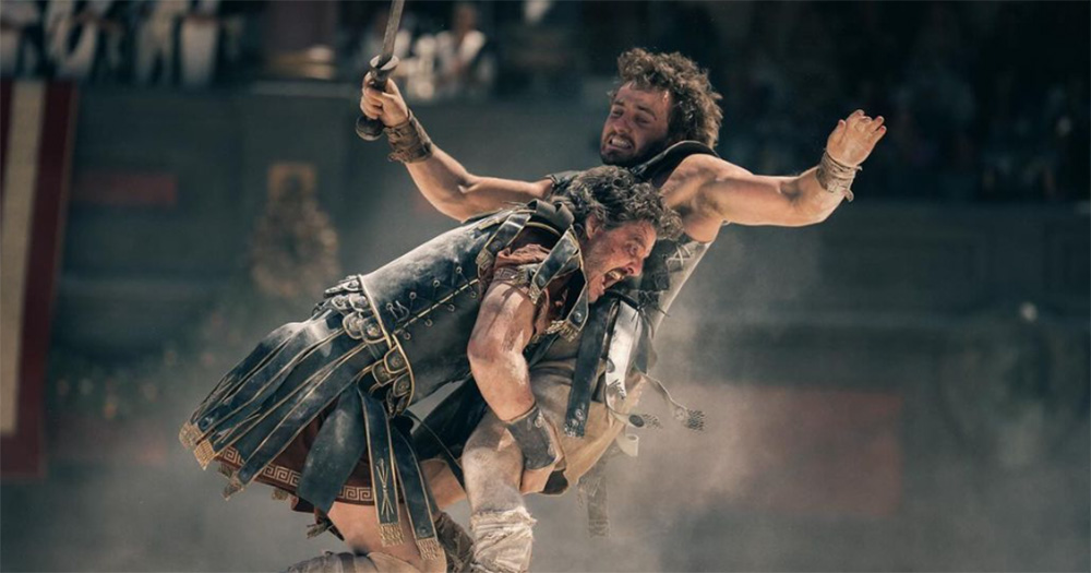 Gladiator II star Pedro Pascal says he'd 'enjoy' wrestling Paul Mescal