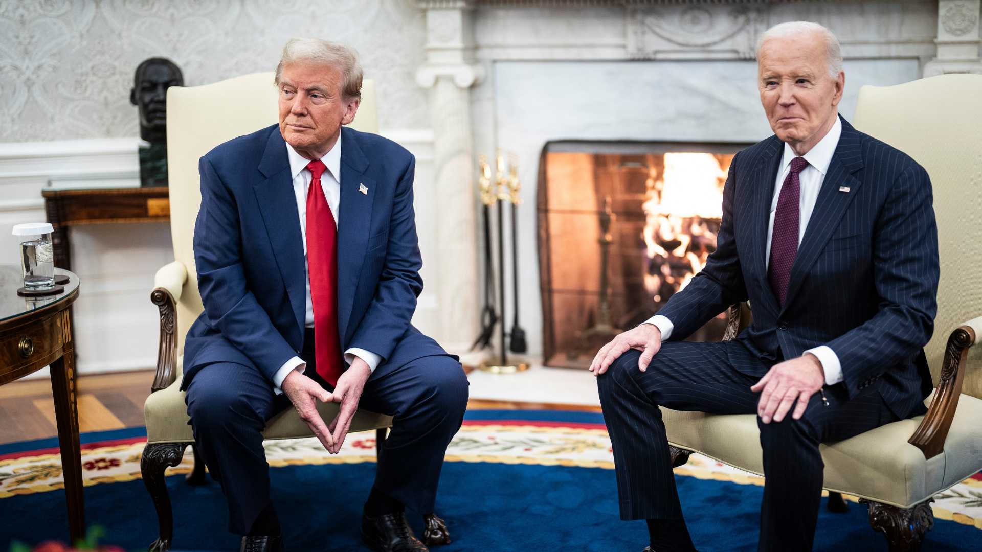 People are writing sexy Donald Trump/Joe Biden fan fiction, and we want to get off the planet