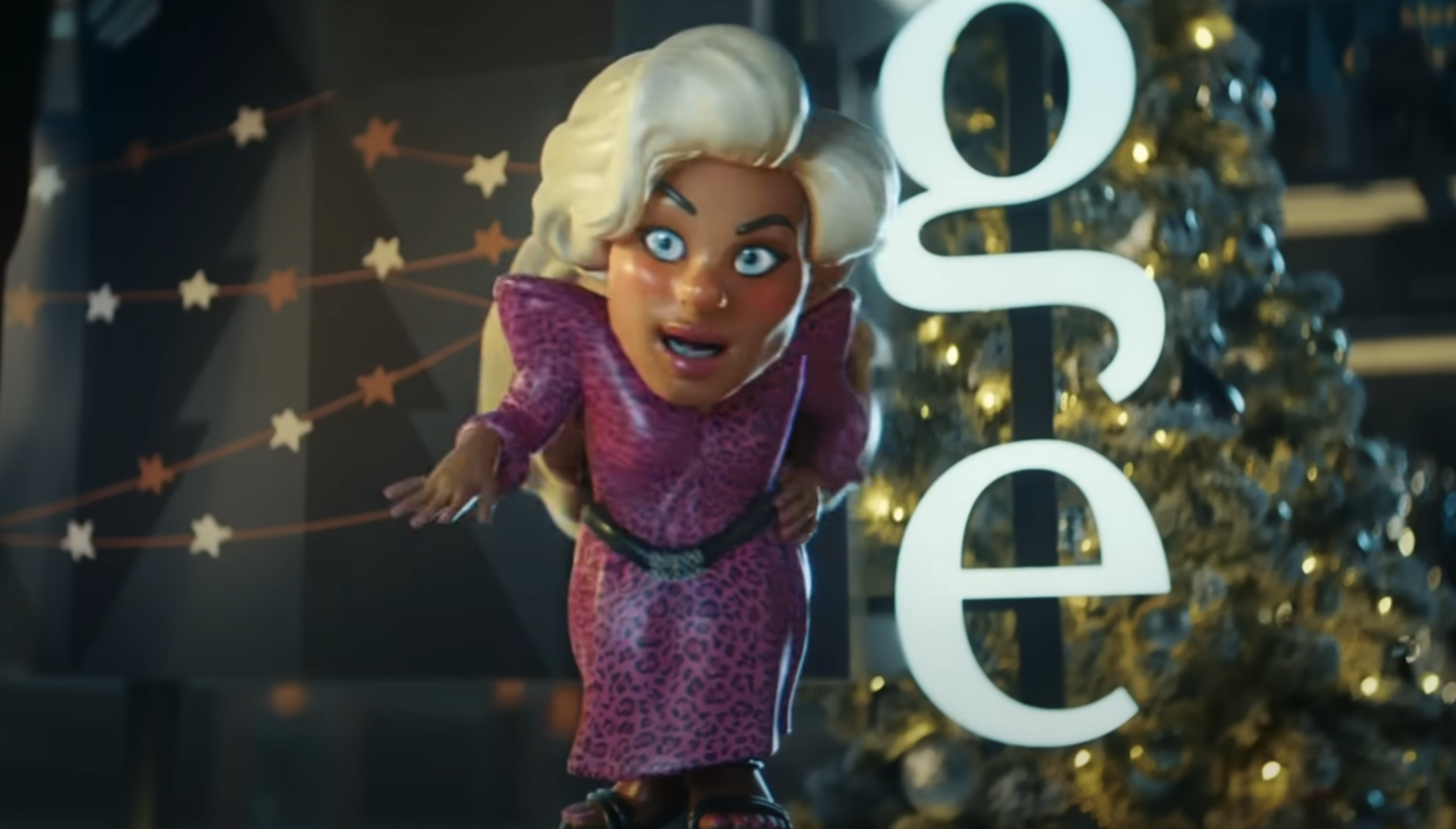 Drag Race UK star makes the Yuletide slay in Asda's new Christmas advert