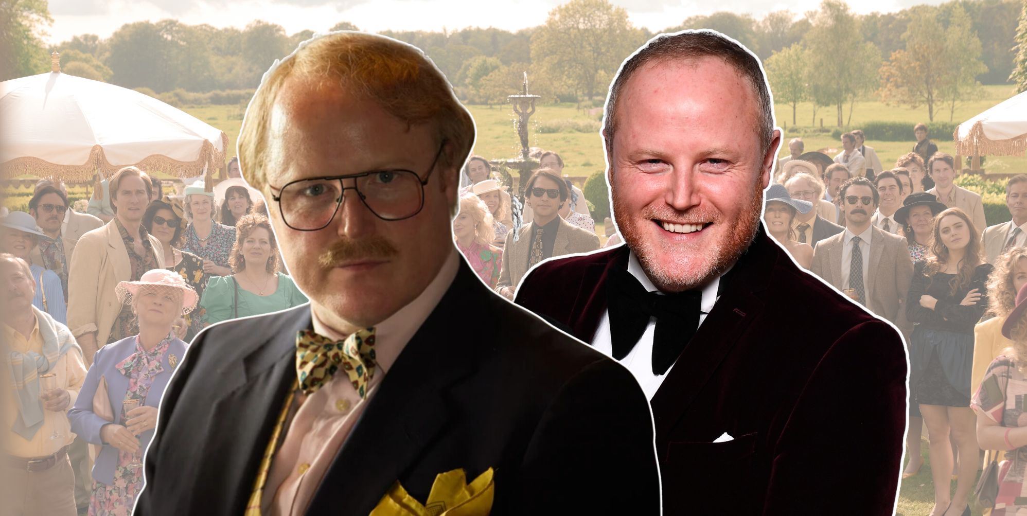 Rivals star Gary Lamont on filming racy gay sex scenes: 'It's a big naked celebration'