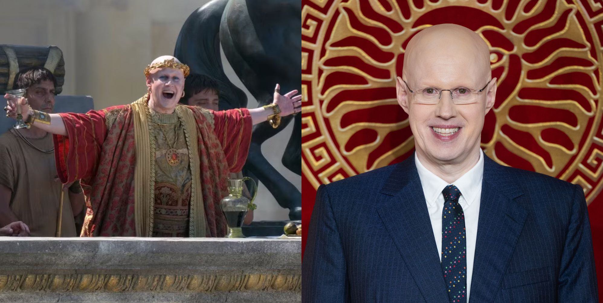 Little Britain's Matt Lucas explains how he landed campy role in Gladiator II