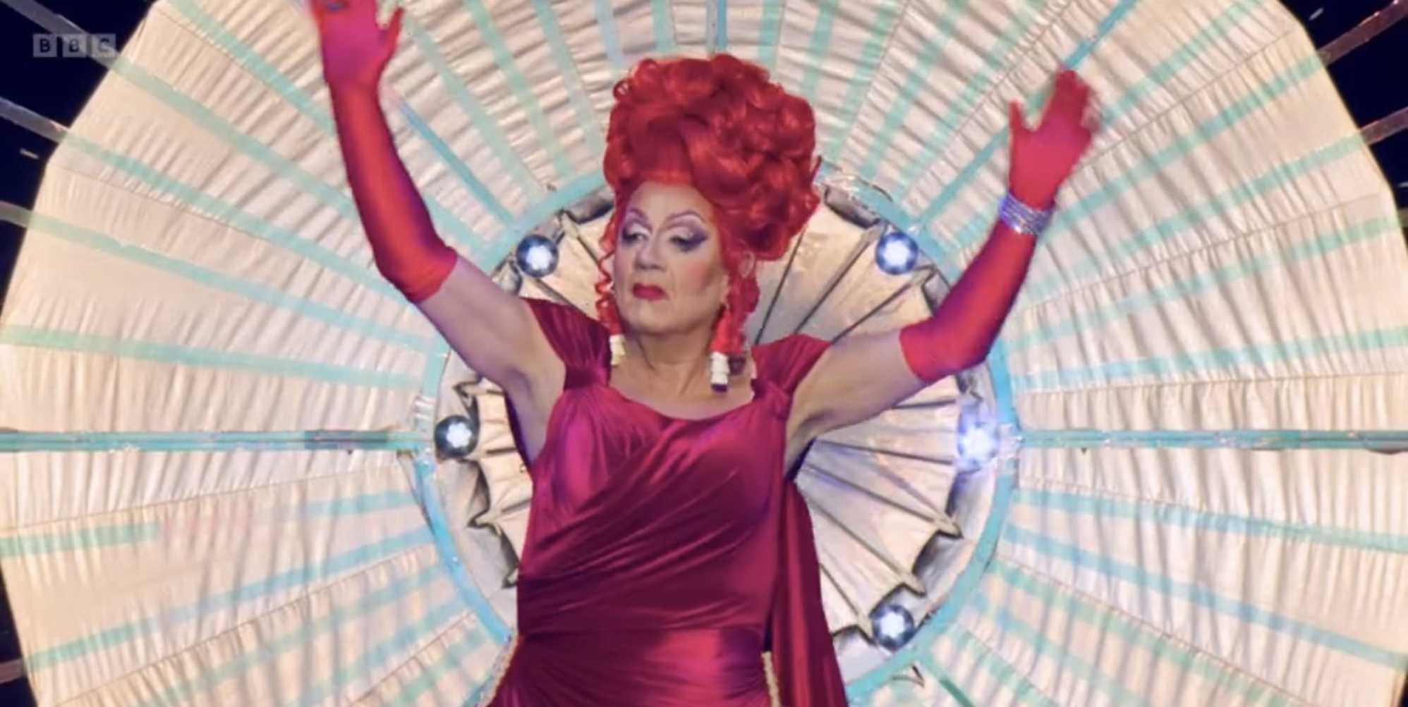 Drag Race UK fans left 'bawling' as star's 78-year-old dad steals the show with powerful makeover