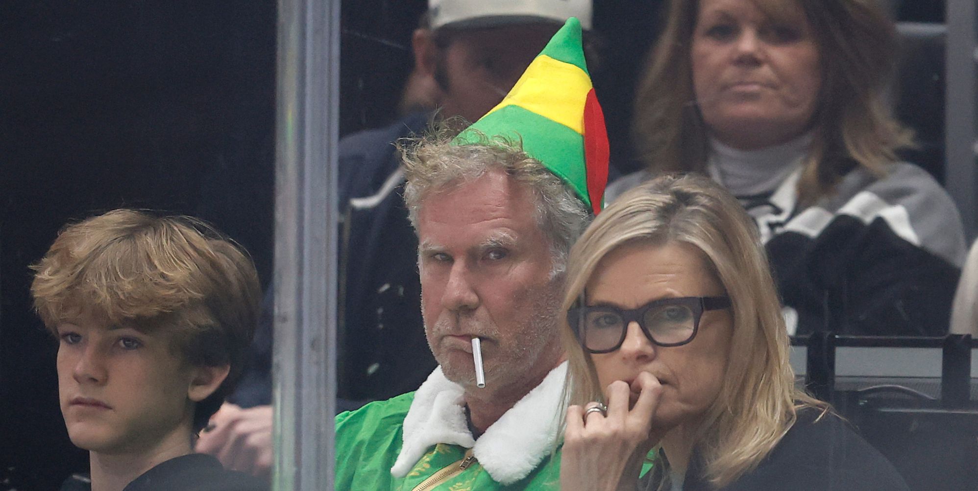 LGBTQ+ ally Will Ferrell delights fans by dressing up as his Elf character at hockey game
