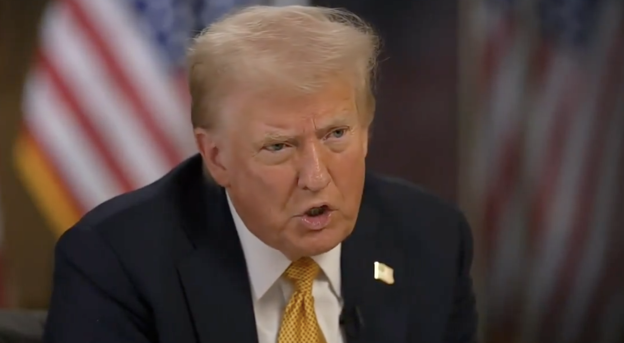 Trump vows to pardon US Capitol rioters on 'first day' in office during in Kristen Welker interview