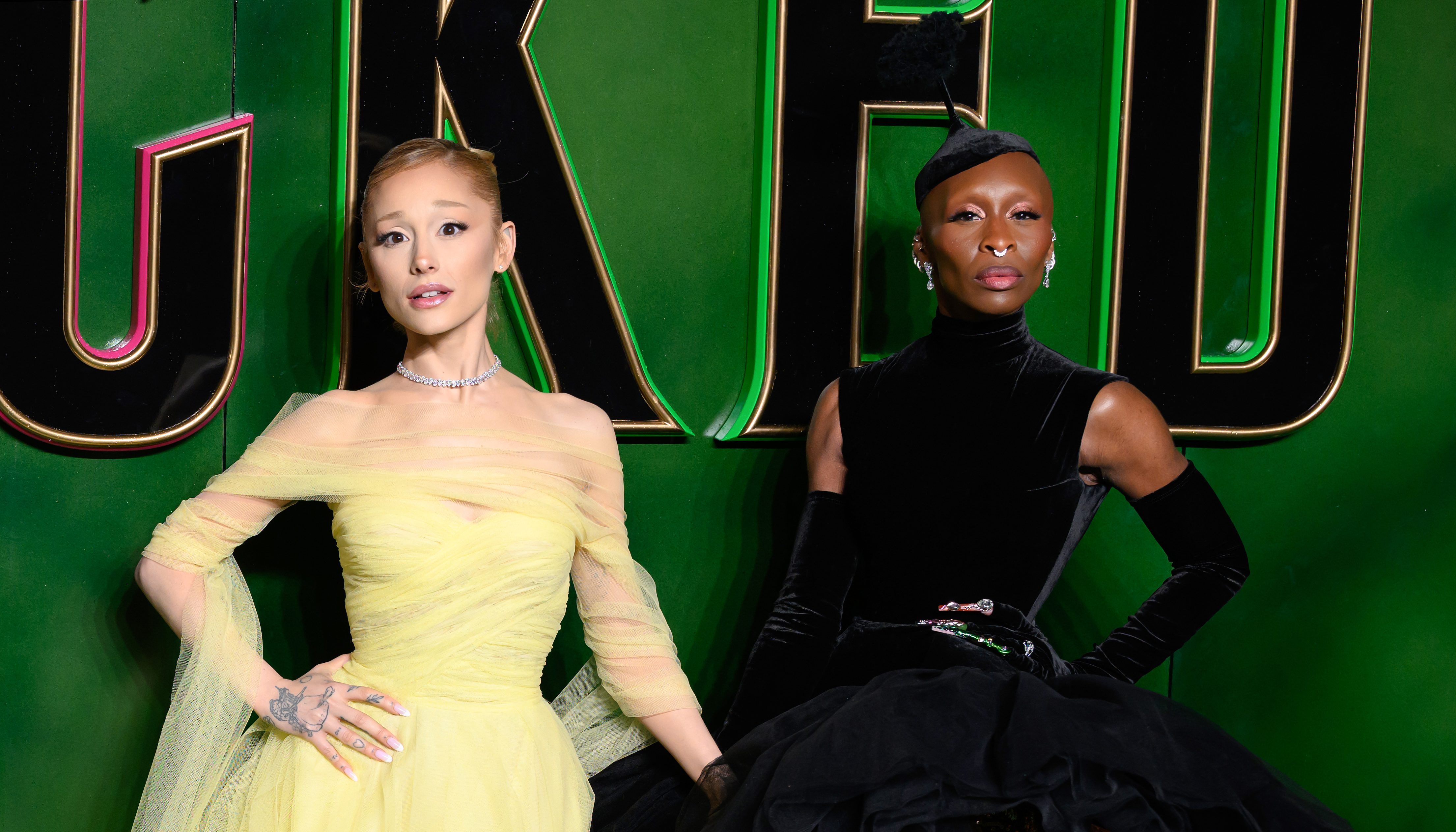 Ariana Grande and Cynthia Erivo.