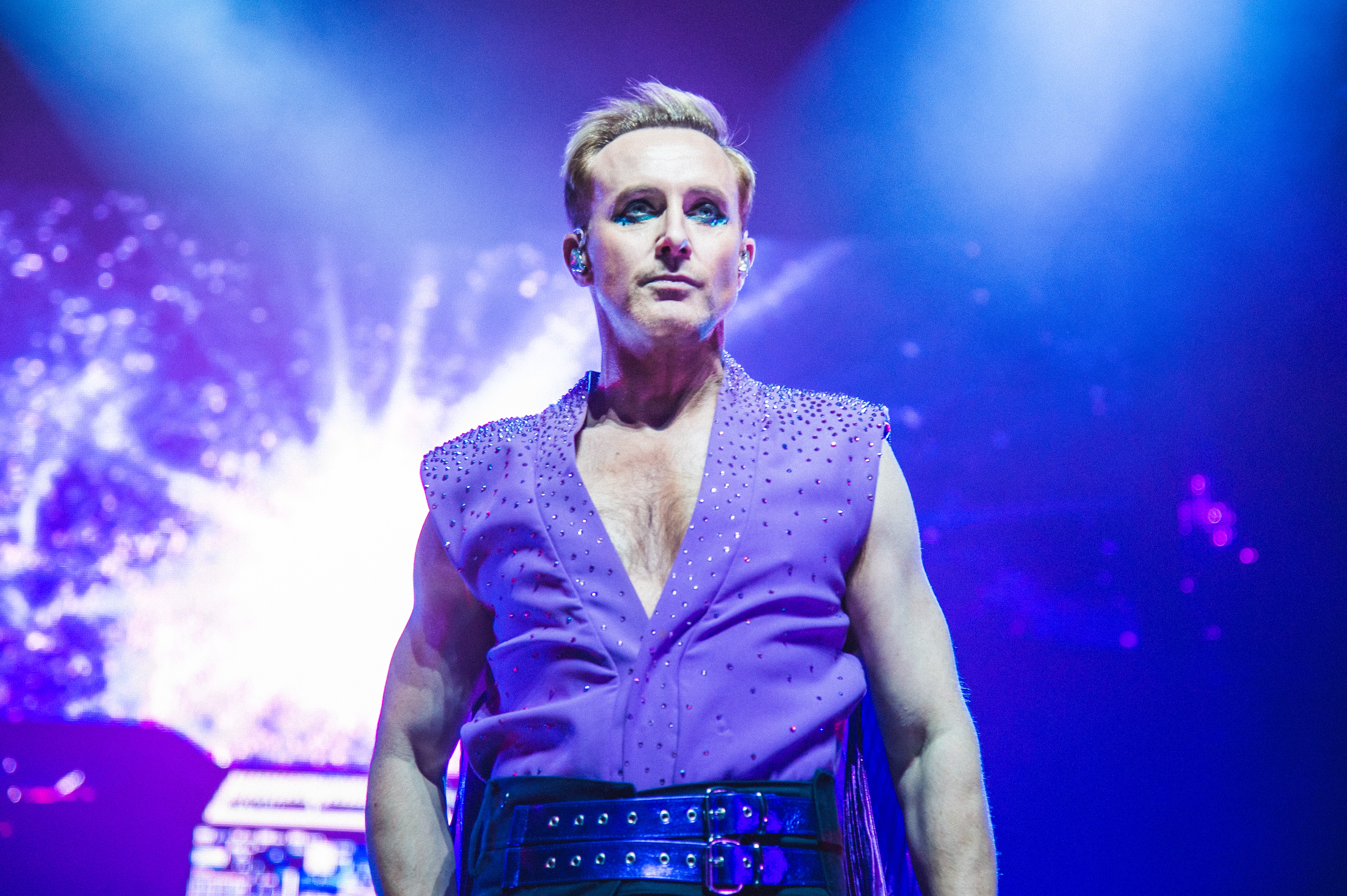 Ian &quot;H&quot; Watkins of Steps performs at The O2 Arena. He