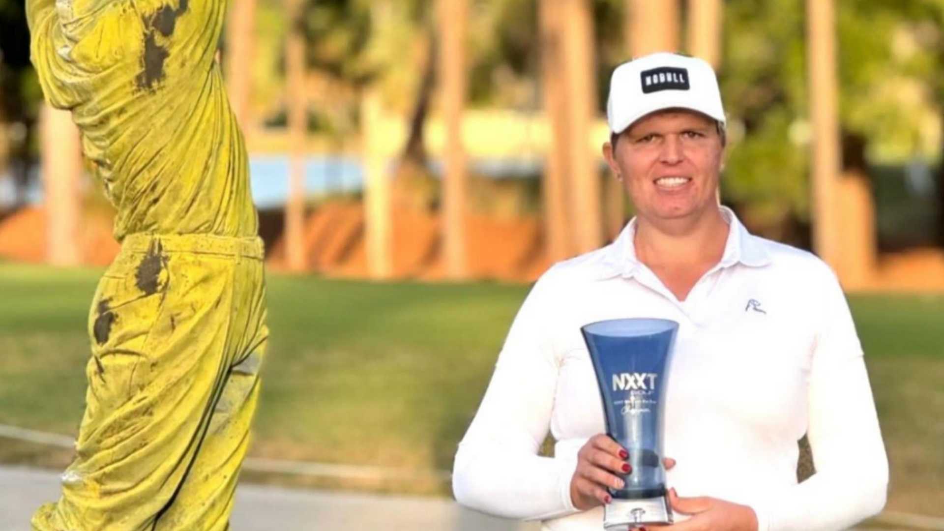 Trans golfer Hailey Davidson denounces new LPGA Tour ban and those who stayed 'silent'