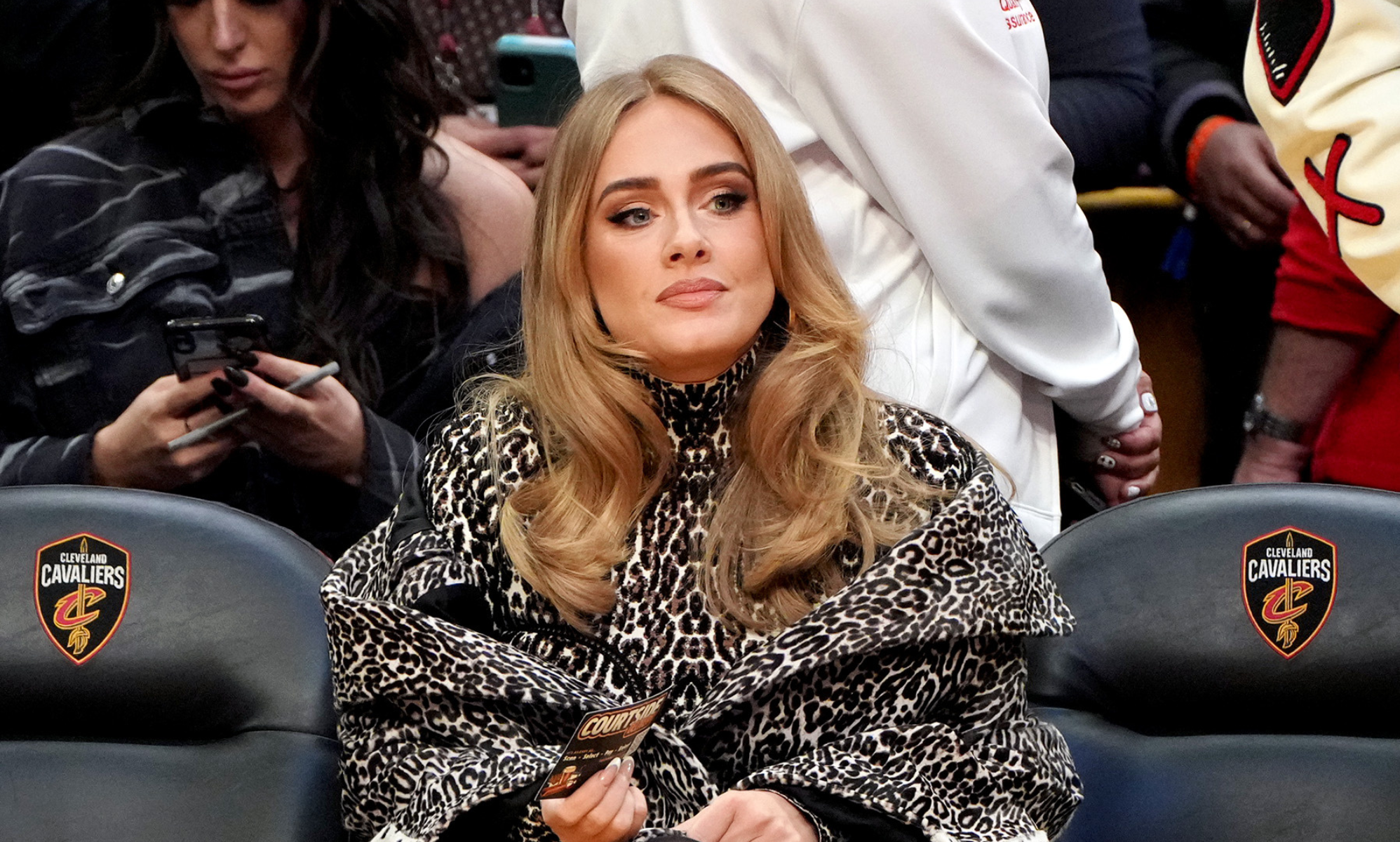 Adele explains what really went through her head during the infamous NBA courtside meme