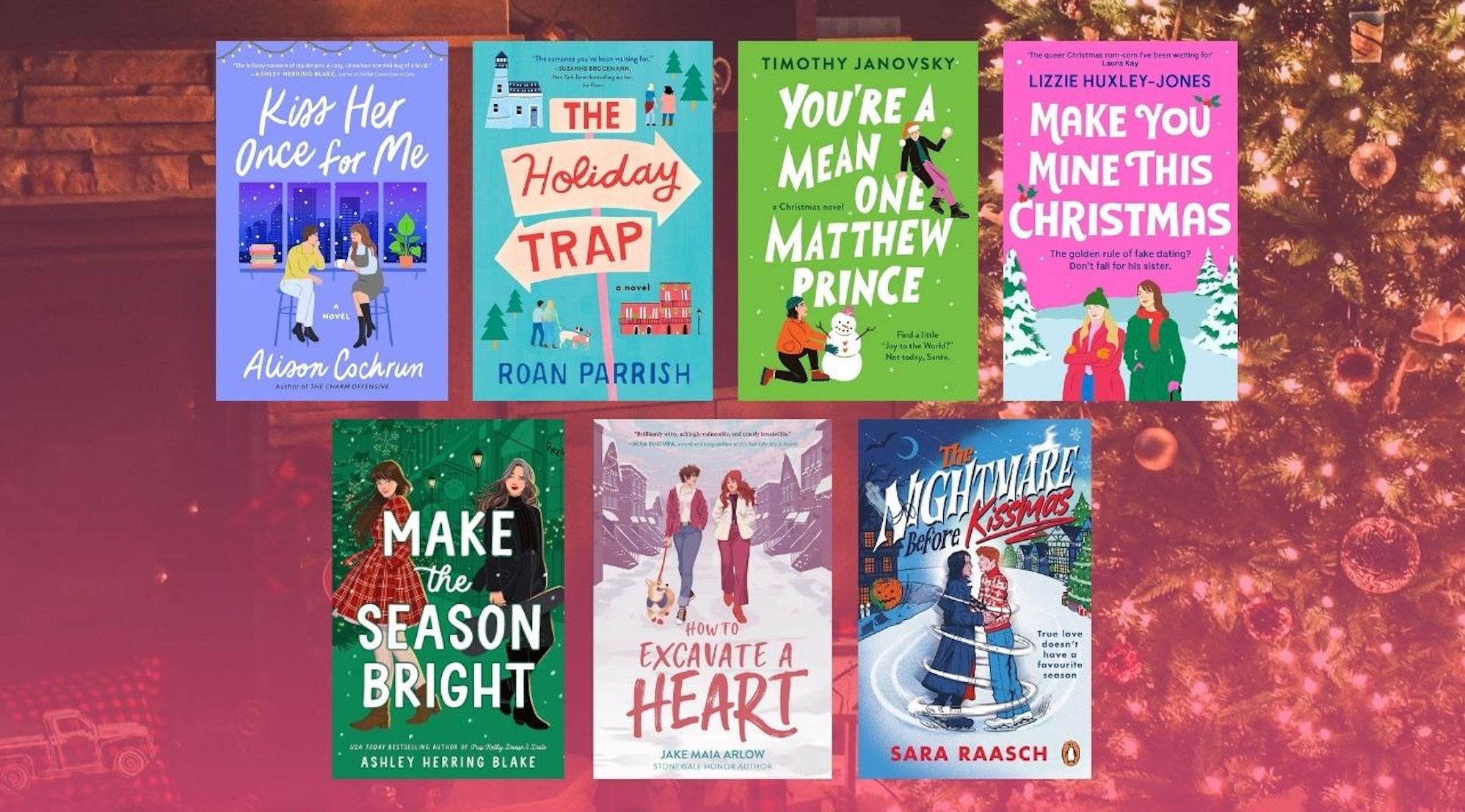 PinkNews Book Club: The best festive reads to make the Yuletide gay