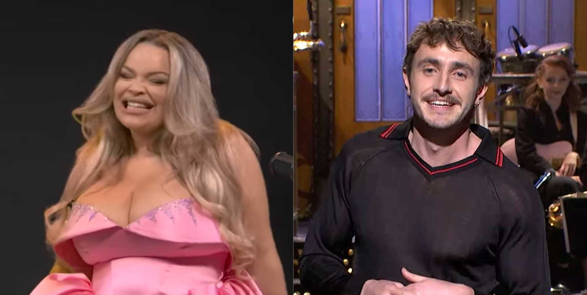 Trisha Paytas sends internet wild after making SNL debut with Paul Mescal