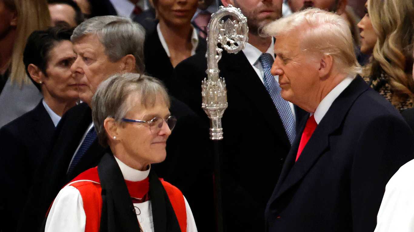 Trump calls bishop who bravely asked him to show mercy to LGBTQ+ children and immigrants ‘nasty’