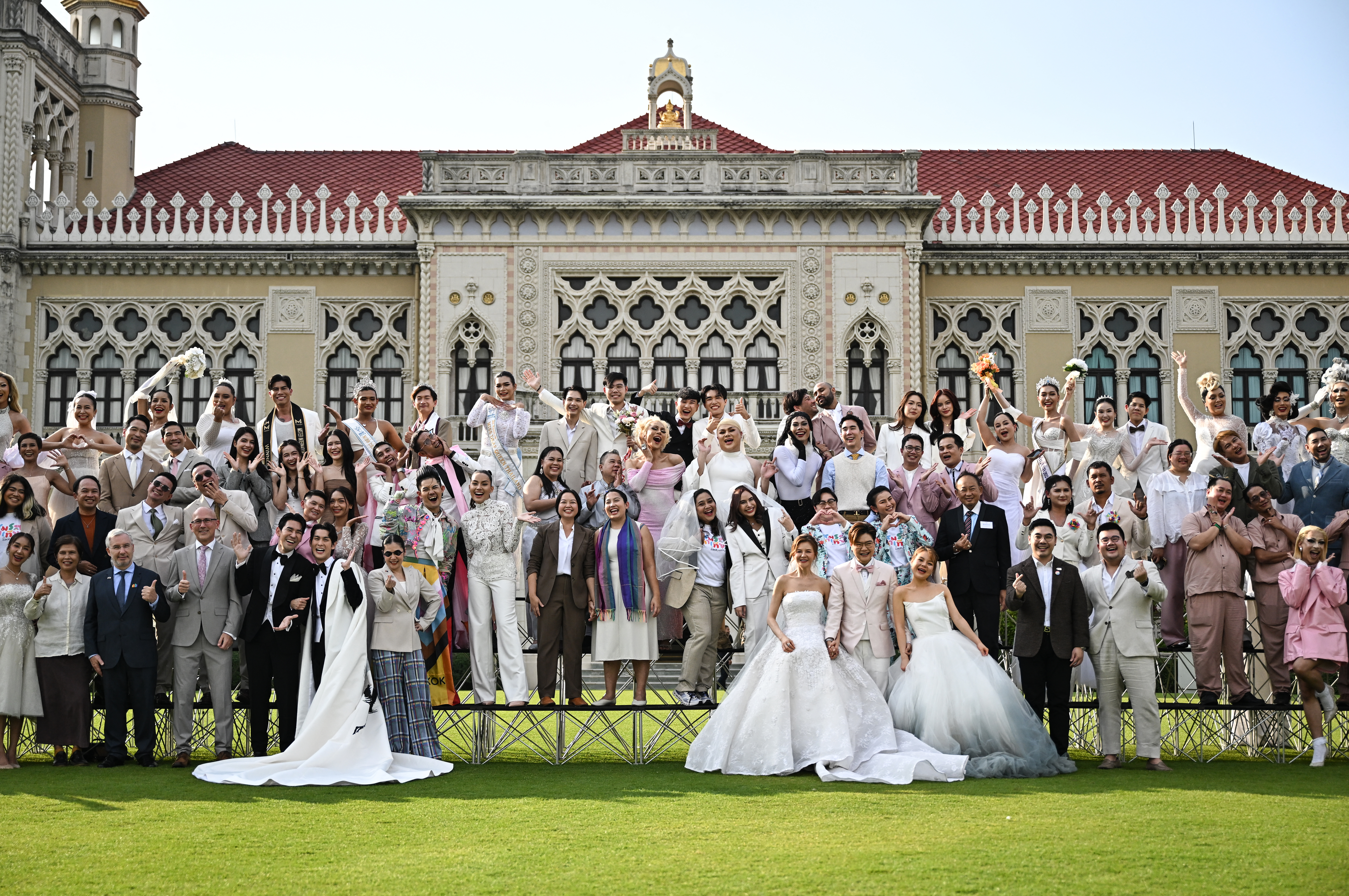 Over a thousand LGBTQ+ couples expected to tie the knot in Thailand on momentous day for queer rights