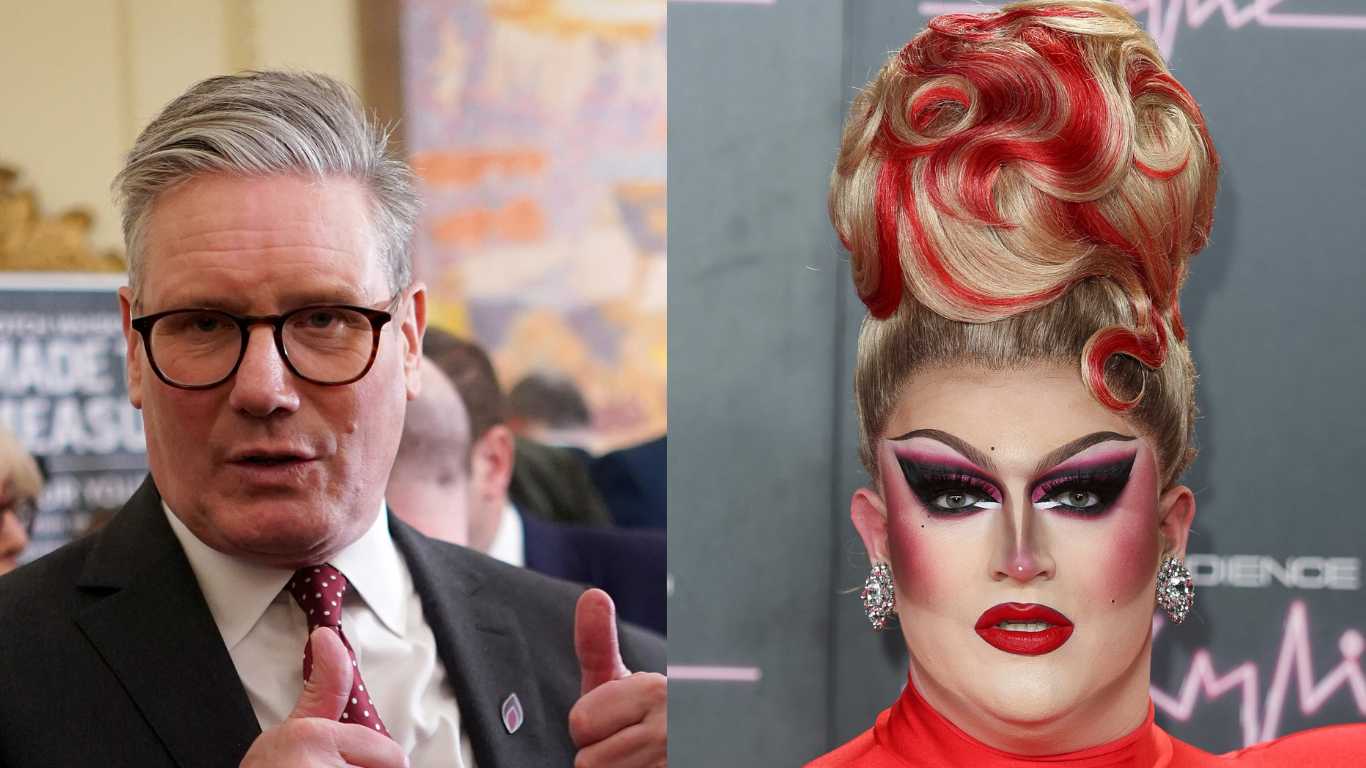 Bigots rage after Keir Starmer invites Drag Race UK winner to Burns Night event