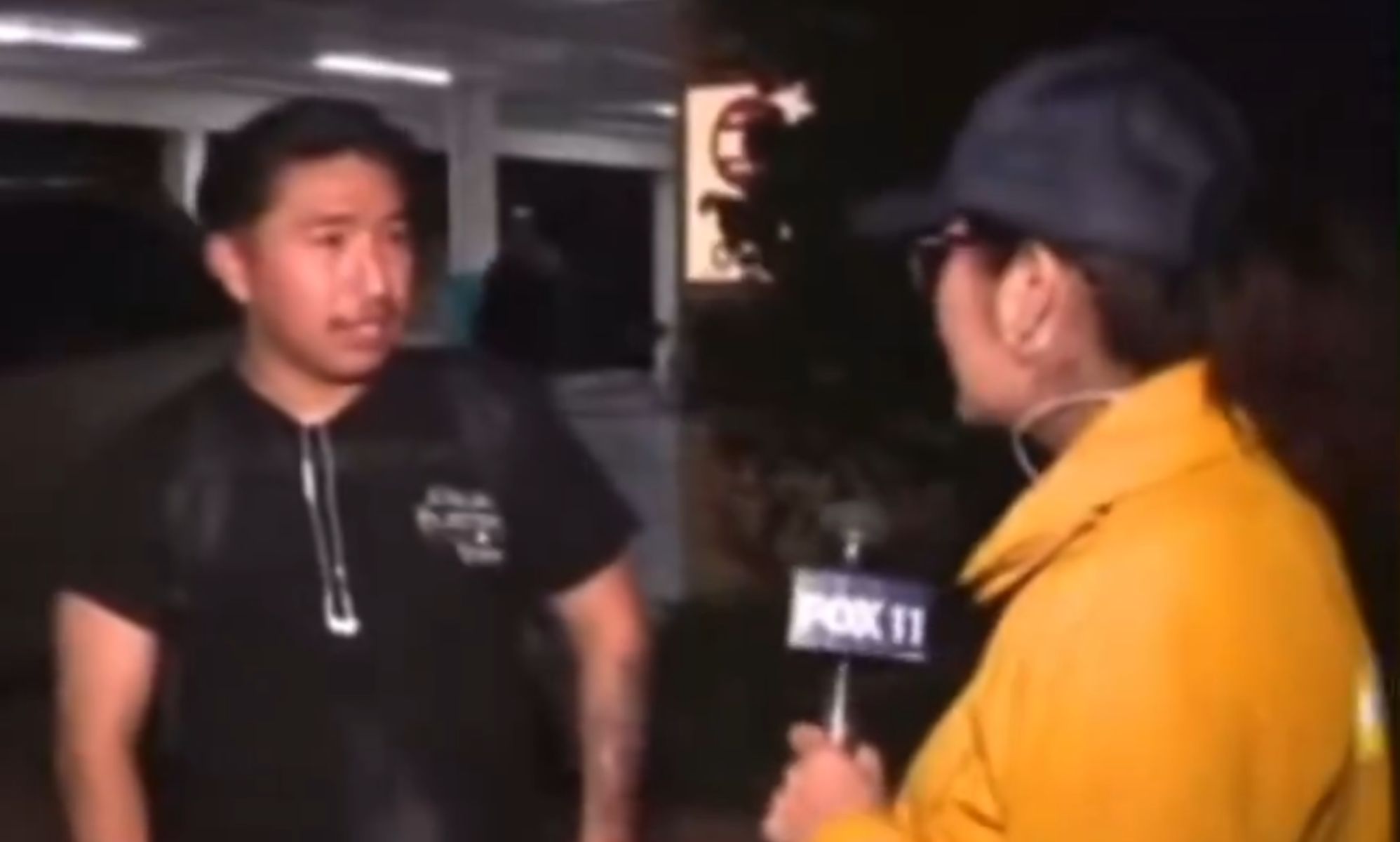 Man tells reporter LA wildfires were caused by 'all the gay people' in the city