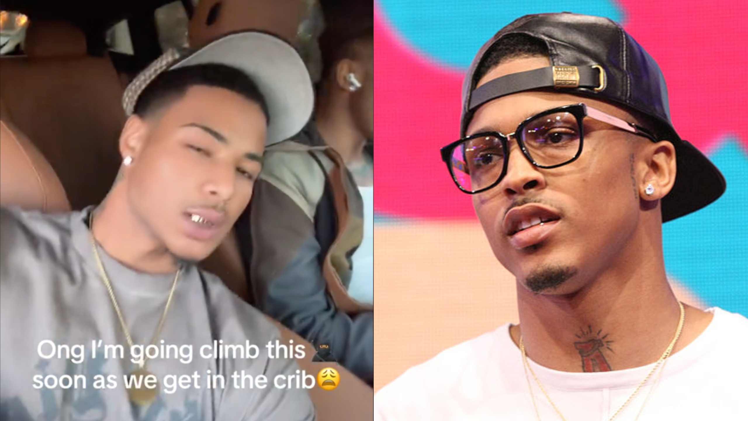 R&B star August Alsina denies he's dating his close male friend, Zu, after flirty TikTok goes viral