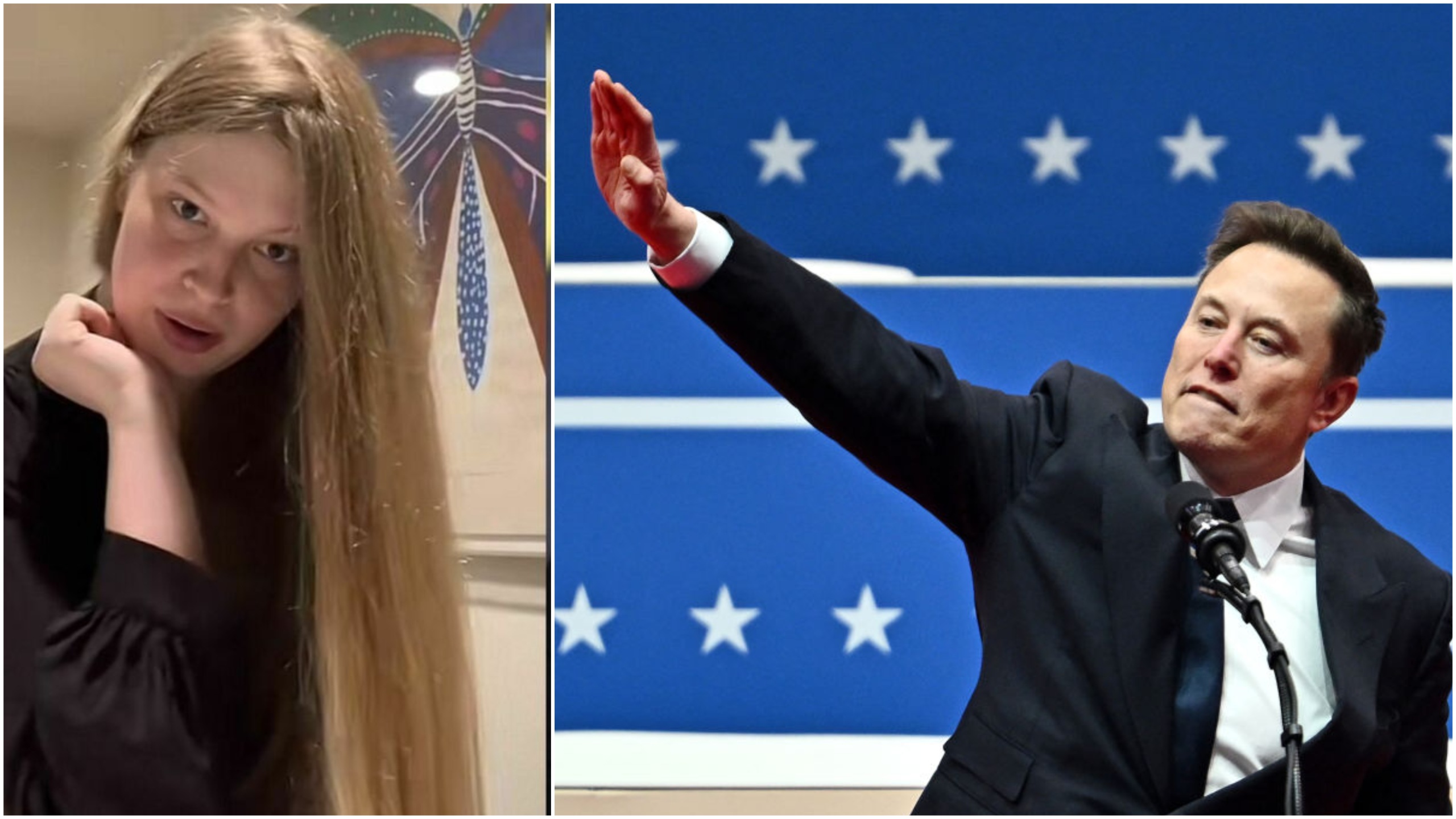 Elon Musk's trans daughter responds to his 'Nazi salute': 'Let's call a spade a f**king spade'