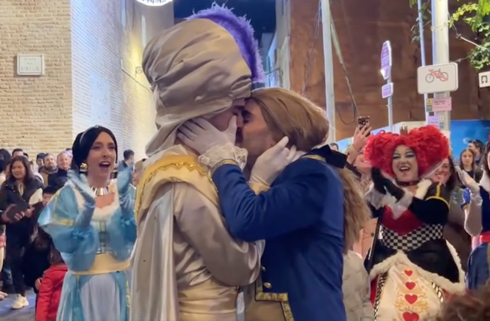 Aladdin and the prince from Beauty and the Beast just got engaged, and we love to see it