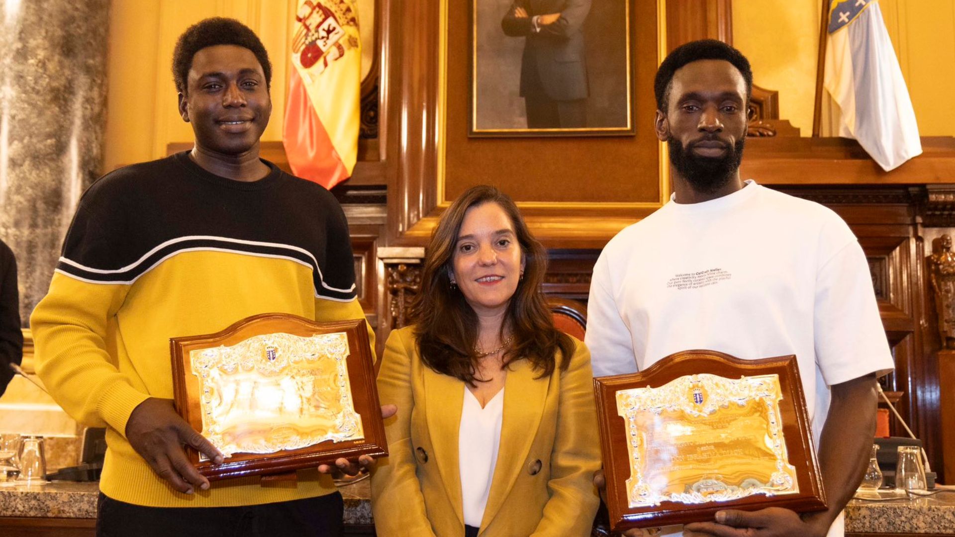 Spanish city ‘adopts’ two migrants who tried to save gay man killed in homophobic attack