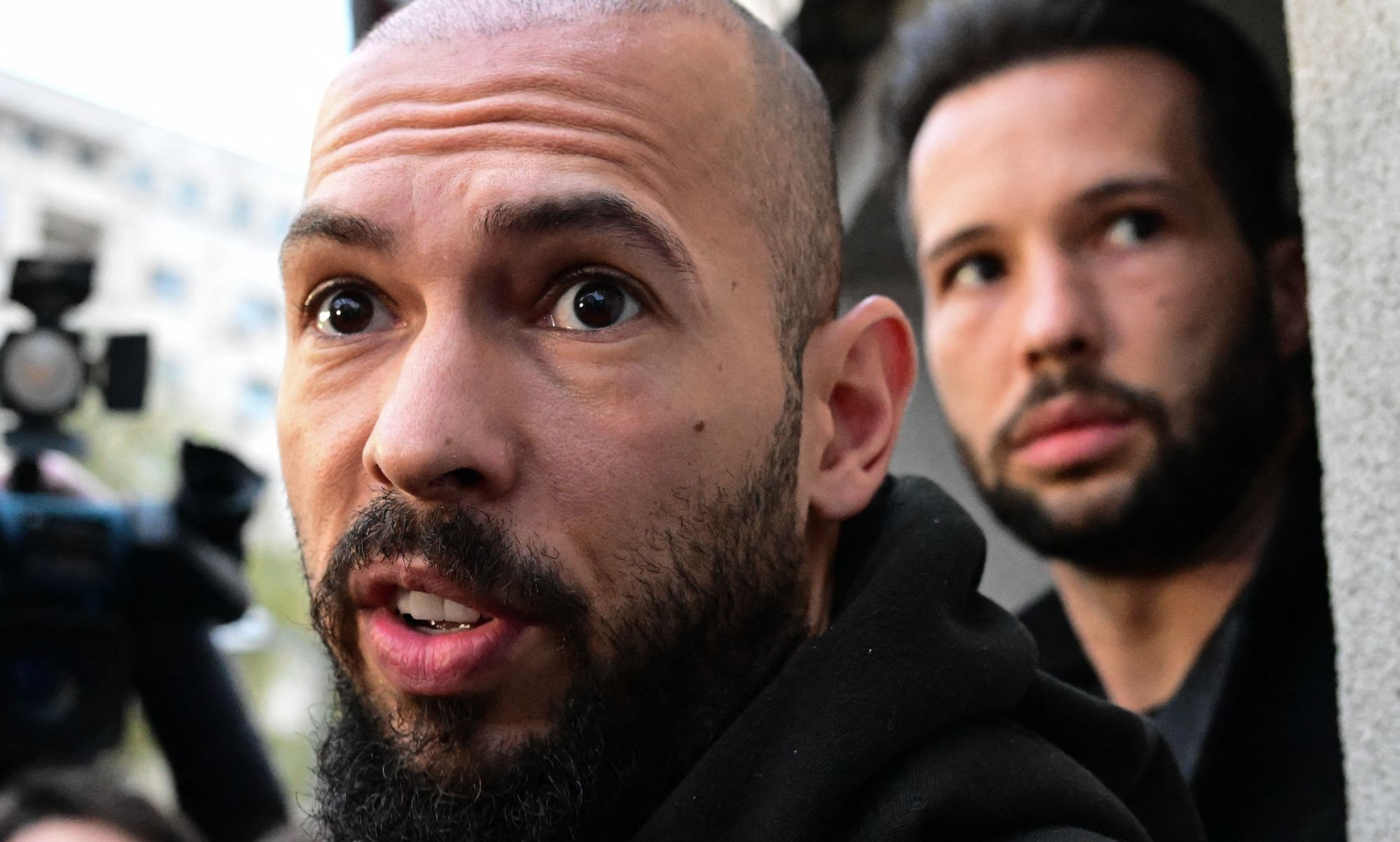 Andrew Tate with his brother, Tristan.