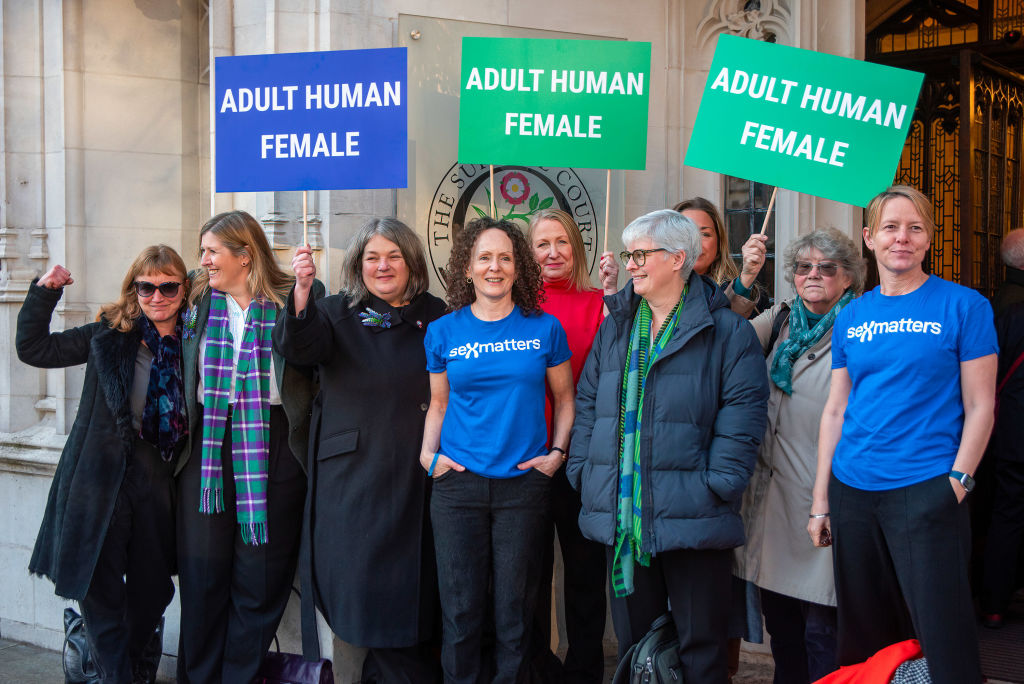 What is gender-critical group Sex Matters and how is it involved with the Sandie Peggie tribunal?